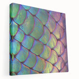 Close-up image of a zebra on stretched canvas, featuring black and white tones, ideal for kitchen wall art.