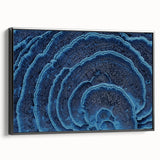 Black and white framed canvas depicting a detailed floral landscape, ideal for bedroom wall art.