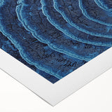 Art deco floral poster featuring a close-up of multicolored flowers on a rolled canvas, suitable for dining room wall art.