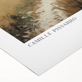 Art deco poster featuring a geometric pattern in gold and black on rolled canvas.