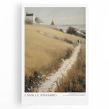 Black and white abstract print on stretched canvas, featuring fluid shapes, suitable as large kitchen wall art.