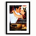 Retro Officer and a Gentleman Poster Art - Vintage 80s Romance Prints