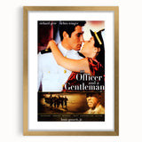 Retro Officer and a Gentleman Poster Art - Vintage 80s Romance Prints