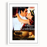 Retro Officer and a Gentleman Poster Art - Vintage 80s Romance Prints