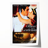 Retro Officer and a Gentleman Poster Art - Vintage 80s Romance Prints
