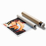 Retro Officer and a Gentleman Poster Art - Vintage 80s Romance Prints