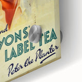 Vintage Lyons' Green Label Tea Ad | Peter the Planter Art Print