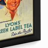 Vintage Lyons' Green Label Tea Ad | Peter the Planter Art Print