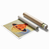 Vintage Lyons' Green Label Tea Ad | Peter the Planter Art Print