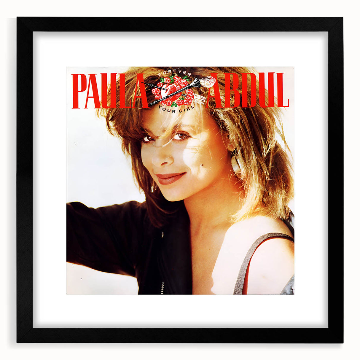 Paula Abdul Forever Your Girl Retro Wall Art – Vintage Canvas Print