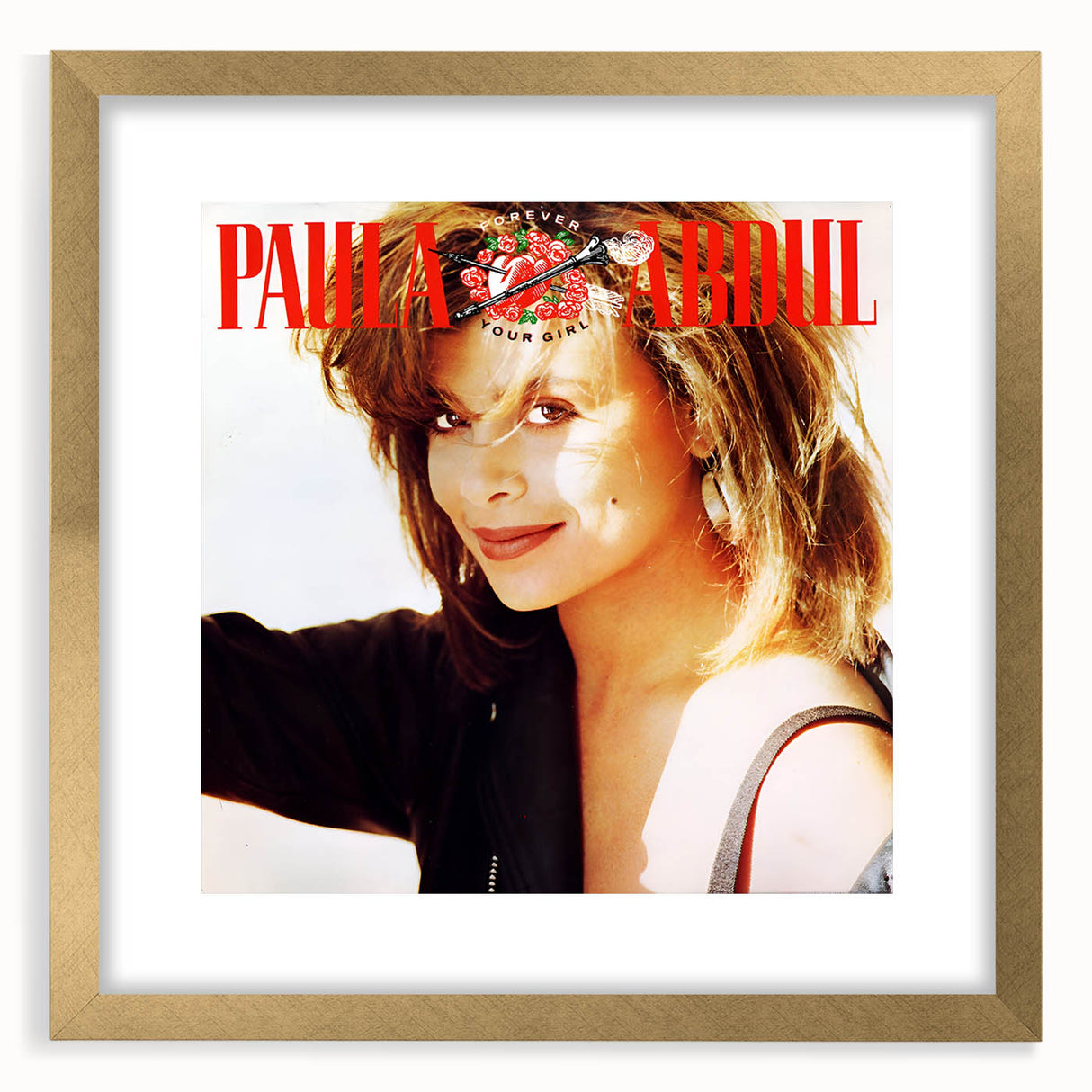 Paula Abdul Forever Your Girl Retro Wall Art – Vintage Canvas Print