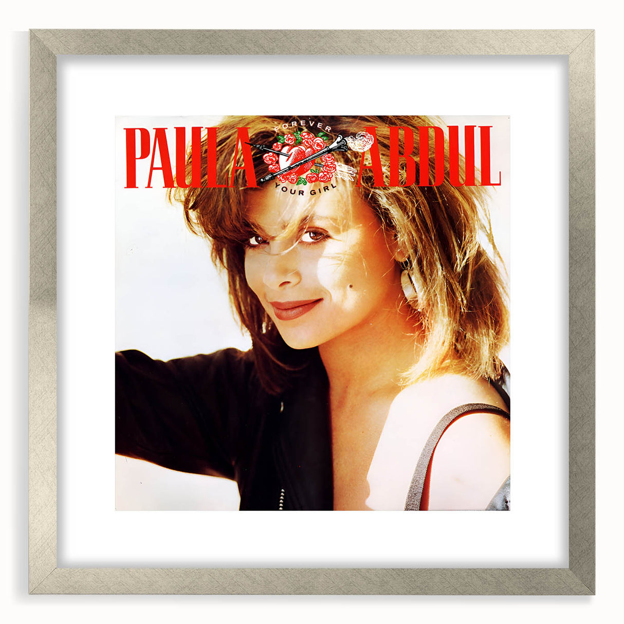 Paula Abdul Forever Your Girl Retro Wall Art – Vintage Canvas Print