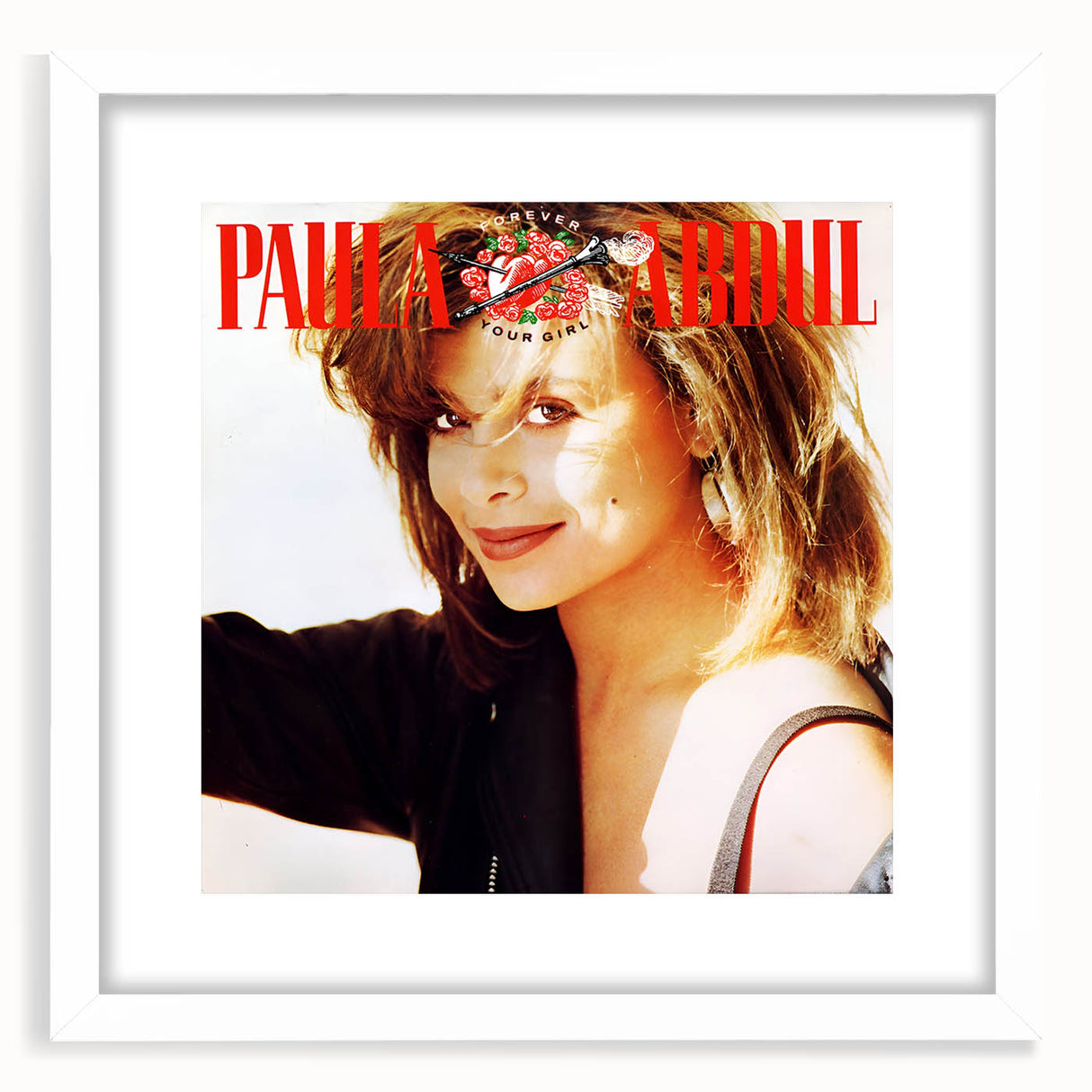 Paula Abdul Forever Your Girl Retro Wall Art – Vintage Canvas Print