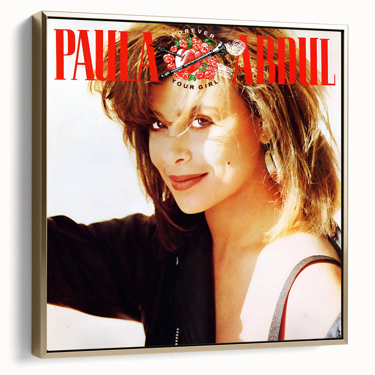 Paula Abdul Forever Your Girl Retro Wall Art – Vintage Canvas Print