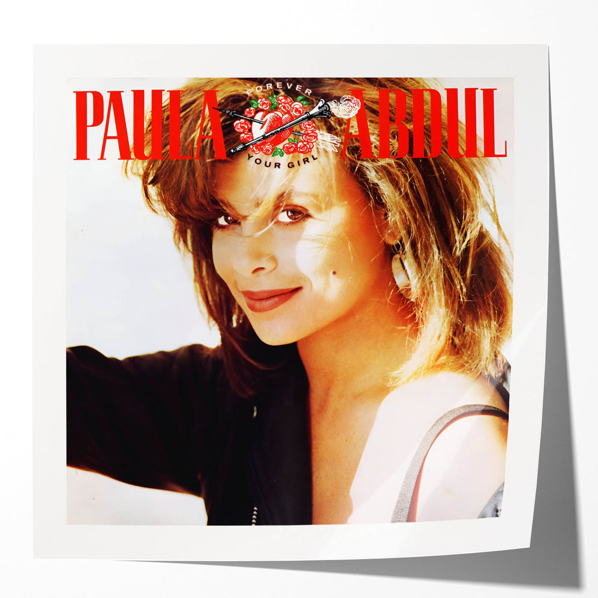 Paula Abdul Forever Your Girl Retro Wall Art – Vintage Canvas Print