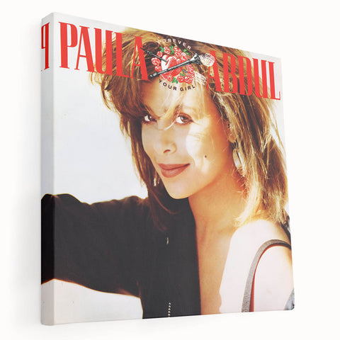 Paula Abdul Forever Your Girl Retro Wall Art – Vintage Canvas Print
