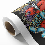 Bon Jovi Tattoo Heart Poster - Retro Music Wall Art