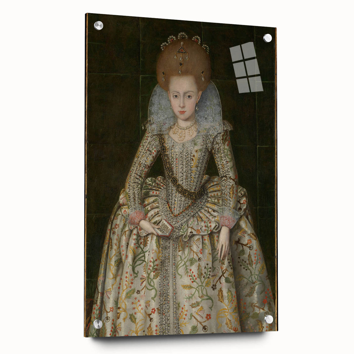 Robert Peake the Elder: Princess Elizabeth Renaissance Art Print