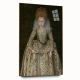 Robert Peake the Elder: Princess Elizabeth Renaissance Art Print