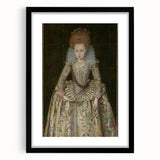 Robert Peake the Elder: Princess Elizabeth Renaissance Art Print
