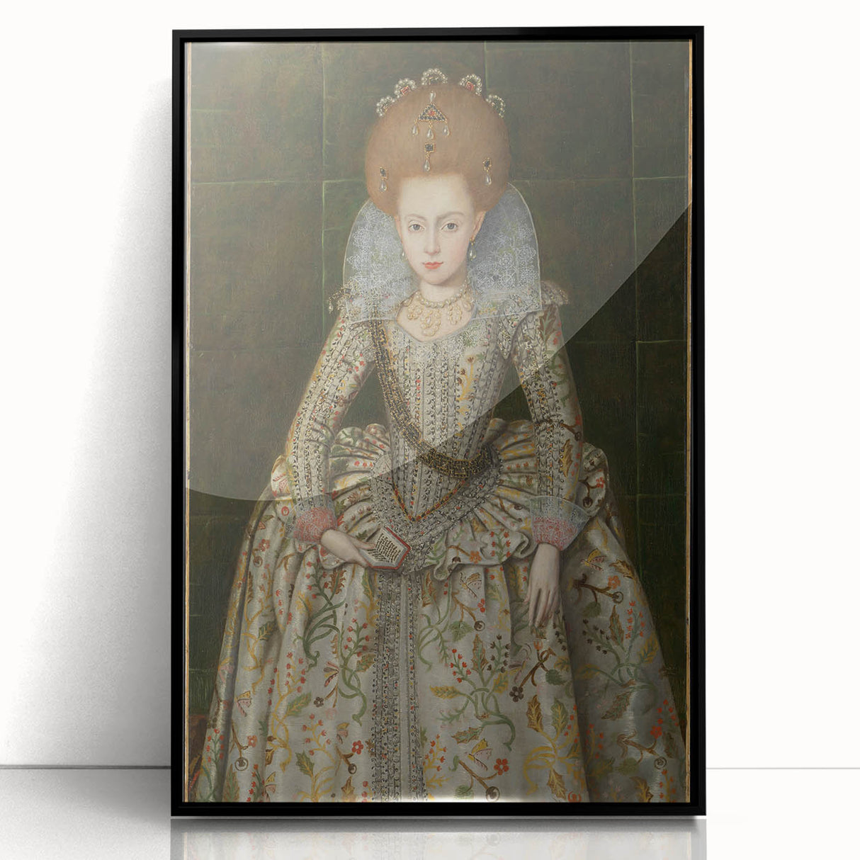 Robert Peake the Elder: Princess Elizabeth Renaissance Art Print