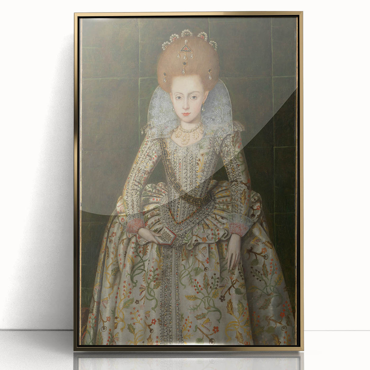Robert Peake the Elder: Princess Elizabeth Renaissance Art Print