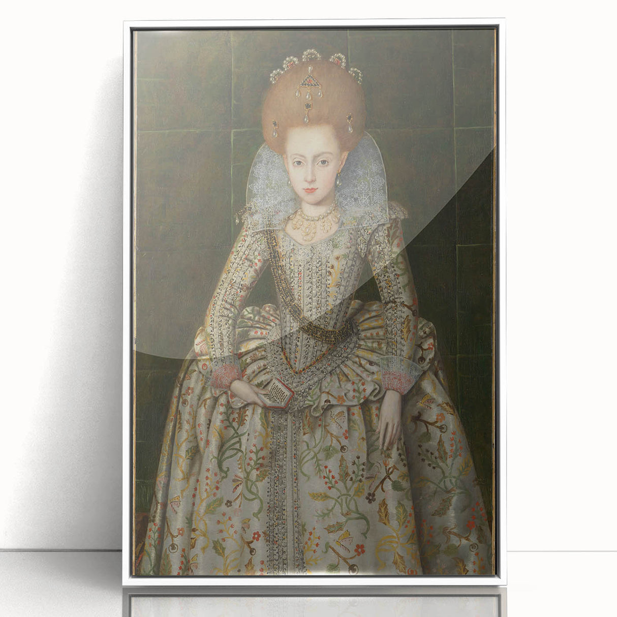 Robert Peake the Elder: Princess Elizabeth Renaissance Art Print