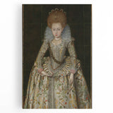Robert Peake the Elder: Princess Elizabeth Renaissance Art Print