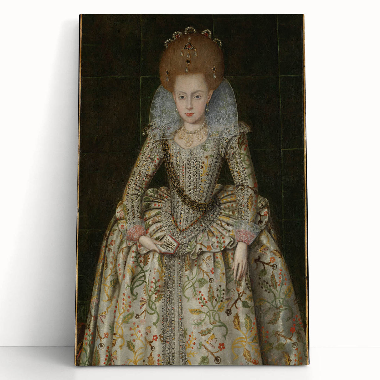 Robert Peake the Elder: Princess Elizabeth Renaissance Art Print