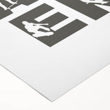 Skater Typography Wall Art - Boys Room Wall Art Kids Wall Art Prints