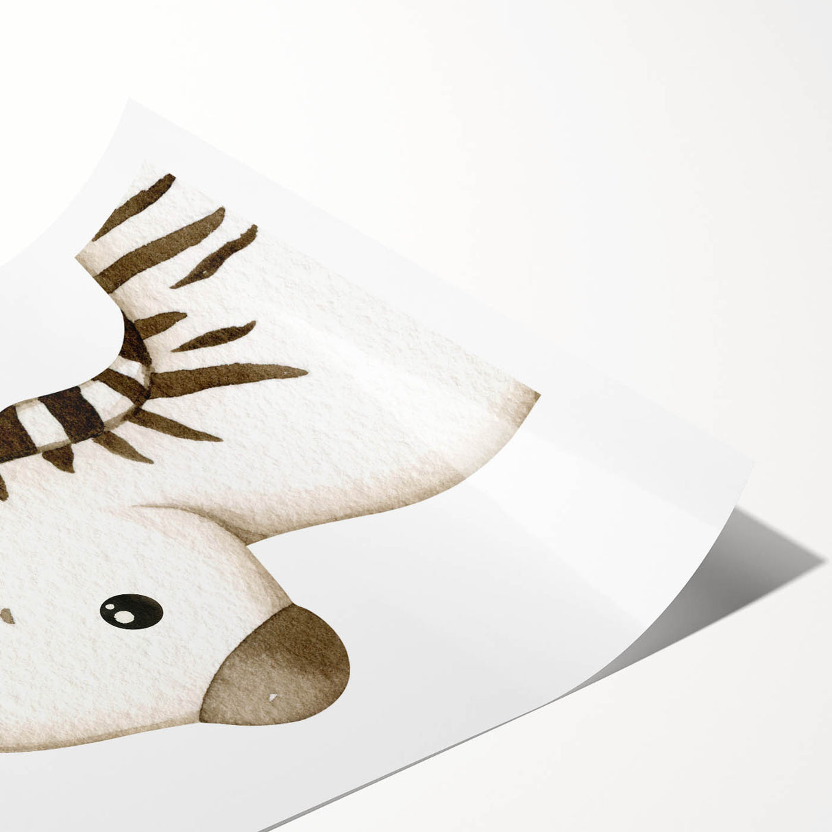 Playful Zebra Nursery Canvas Prints - Children's Wall Art