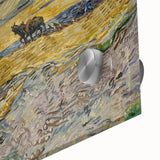 Impressionist Landscape Wall Art - Enclosed Field with Ploughman