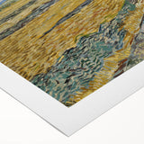 Impressionist Landscape Wall Art - Enclosed Field with Ploughman