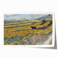 Impressionist Landscape Wall Art - Enclosed Field with Ploughman