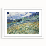 Impressionist Landscape Wall Art - Rolling Hills of Saint-Rémy