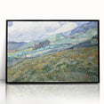 Impressionist Landscape Wall Art - Rolling Hills of Saint-Rémy