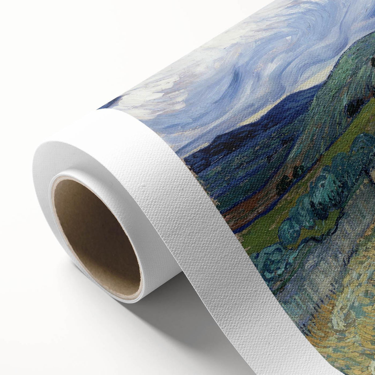 Impressionist Landscape Wall Art - Rolling Hills of Saint-Rémy
