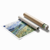 Impressionist Landscape Wall Art - Rolling Hills of Saint-Rémy
