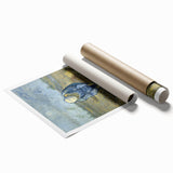 Impressionist Wall Art - Peasant Woman Binding Sheaves by Van Gogh