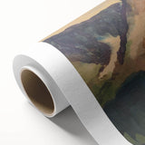 Majestic Mountain River Landscape - Rocky Hills Wall Art