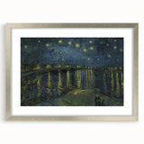 Starry Night on the Rhône - Impressionist Wall Art by Vincent van Gogh