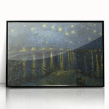 Starry Night on the Rhône - Impressionist Wall Art by Vincent van Gogh