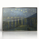 Starry Night on the Rhône - Impressionist Wall Art by Vincent van Gogh