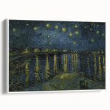 Starry Night on the Rhône - Impressionist Wall Art by Vincent van Gogh