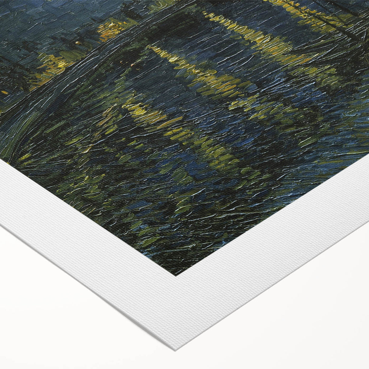 Starry Night on the Rhône - Impressionist Wall Art by Vincent van Gogh
