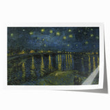Starry Night on the Rhône - Impressionist Wall Art by Vincent van Gogh