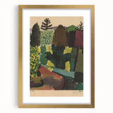 Park Modern Wall Art – Abstract Expression by Paul Klee