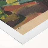 Park Modern Wall Art – Abstract Expression by Paul Klee