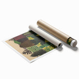 Park Modern Wall Art – Abstract Expression by Paul Klee