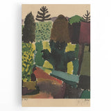 Park Modern Wall Art – Abstract Expression by Paul Klee